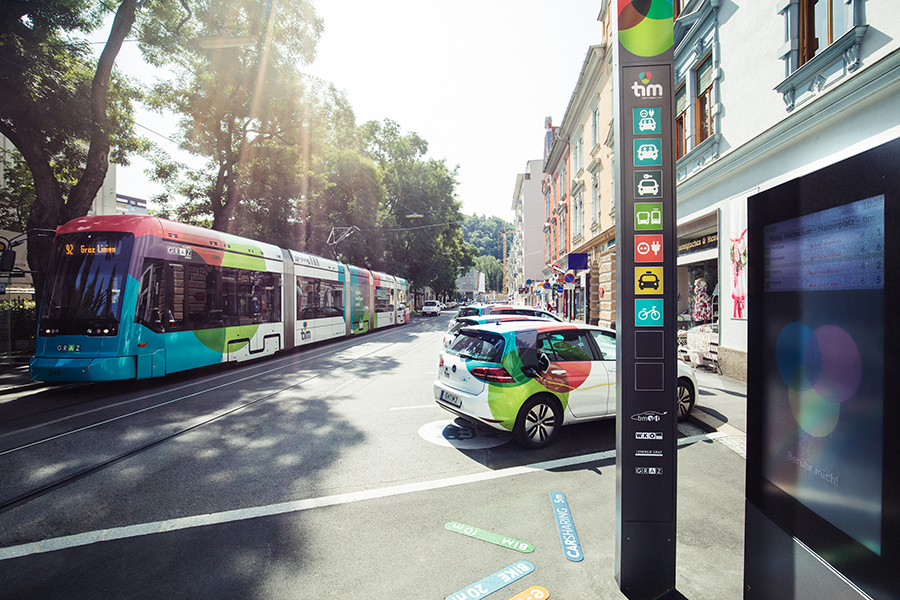E-Tankstelle am Hasnerplatz © Foto Fischer E-Tankstelle am Hasnerplatz