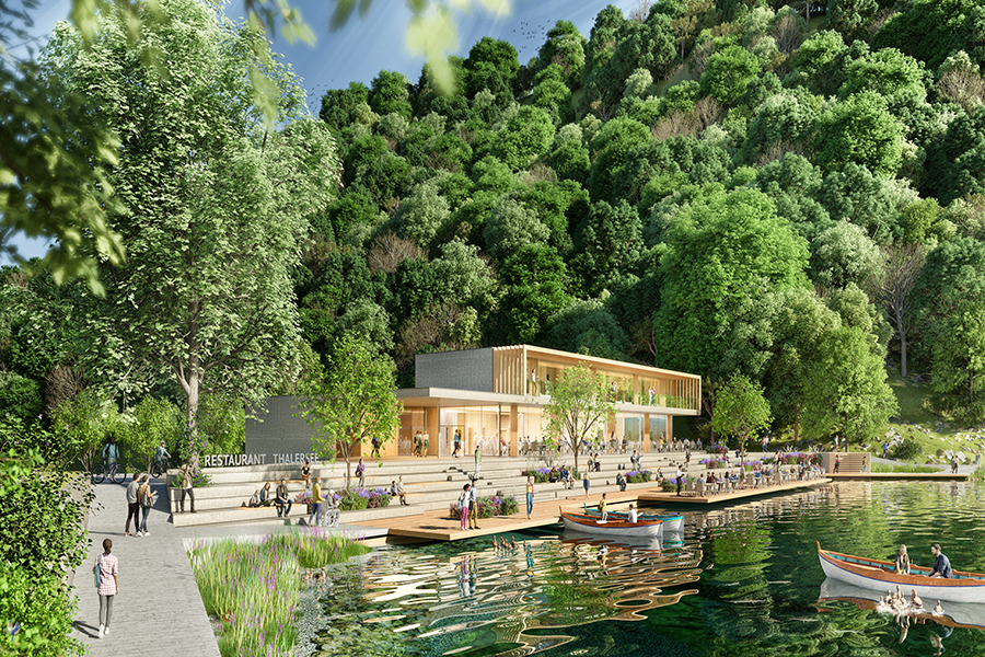Restaurant Thalersee © Pittino & Ortner Restaurant Thalersee