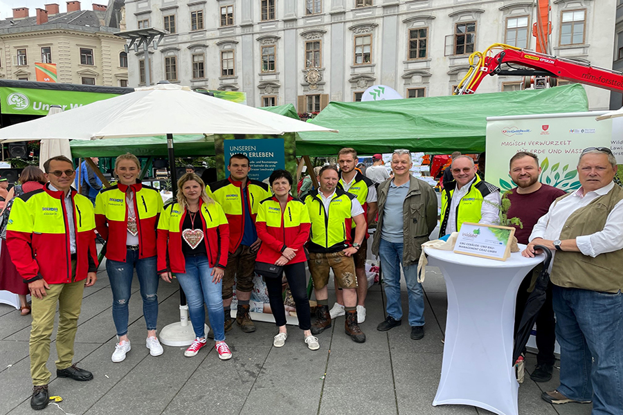 Stadtrat Eber besucht unseren Stand