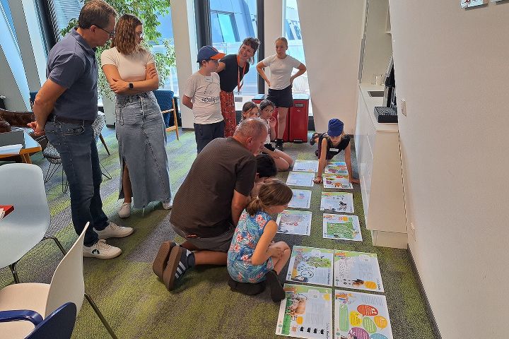 Kinderparlament zu Besuch bei der GBG