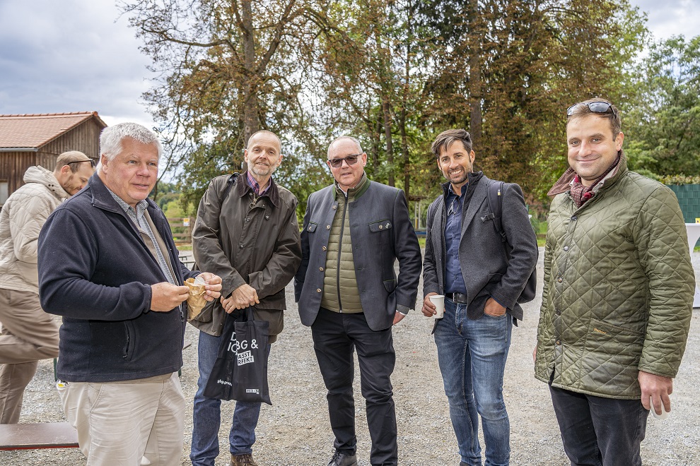 Oberforstrat DI Klaus Gundl, Mag. Ewald Schuster, Ofö. Ing. Peter Bedenk, Mag. Michael Tiefenbach, DI Thomas Disep