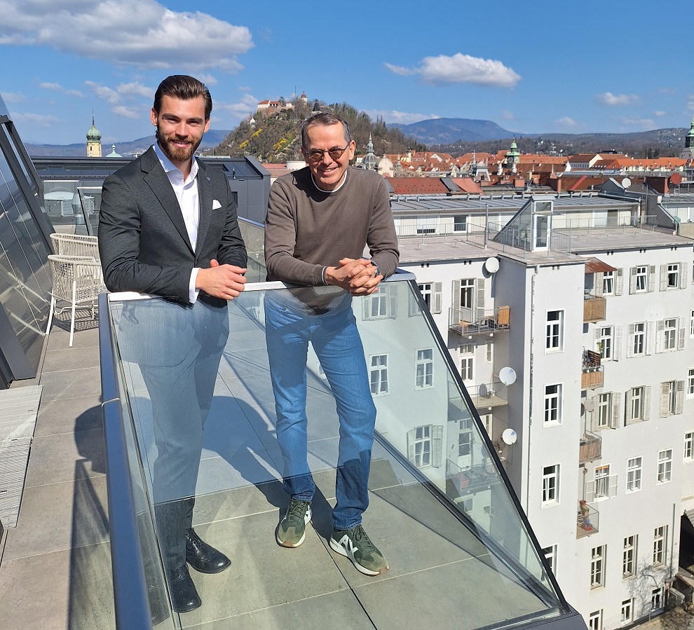 v.l.: Alexander Teschl, Günter Hirner © GBG/Wakolbinger v.l.: Alexander Teschl, Günter Hirner