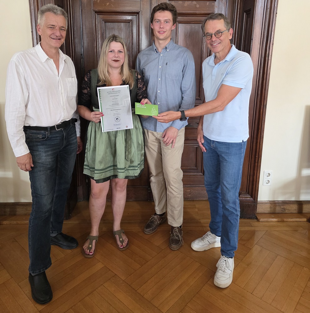 v.l.: Manfred Eber, Sarah Hackl, Benjamin Feicht, Günter Hirner © GBG/Georg Königshofer v.l.: Manfred Eber, Sarah Hackl, Benjamin Feicht, Günter Hirner