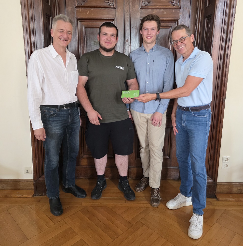 v.l.: Manfred Eber, Christoph Schweighofer, Benjamin Feicht, Günter Hirner © GBG/Georg Königshofer v.l.: Manfred Eber, Christoph Schweighofer, Benjamin Feicht, Günter Hirner