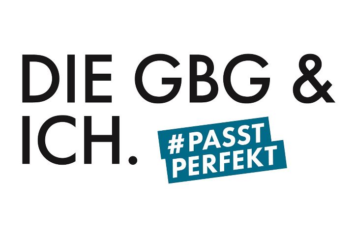 Schriftzug: Die GBG und ich